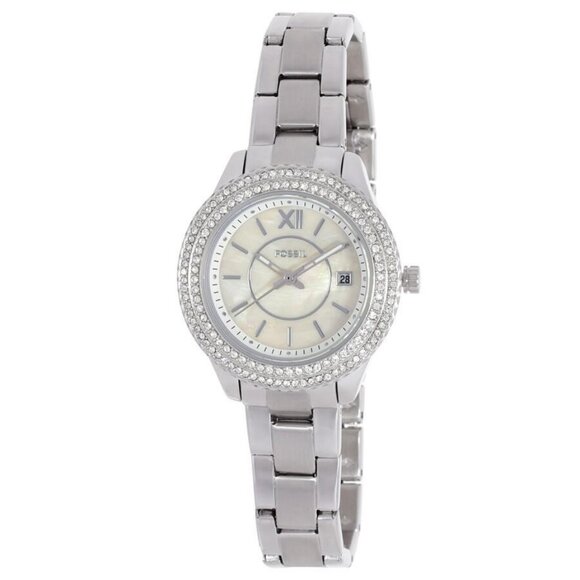 NWT Fossil Fashion Ladies Quartz Steel Authentic Watch - Picture 1 of 3